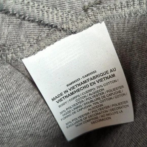 Nike Men's‎ Windrunner Gray Full Zip Performance Sports Hoodie Jacket Size S